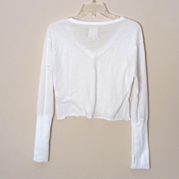 CHASER Crop Long Sleeve Tee,size XS - Picture 6 of 6